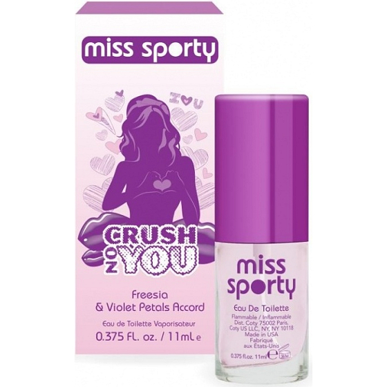 Miss Sporty Love 2 Love Crush On You toaletní voda pro ženy 11 ml