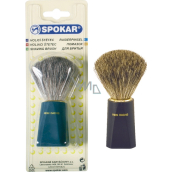 Spokar Męska szczotka do golenia 100% prawdziwy jeżozwierz włos 1 sztuka 8315/166/P