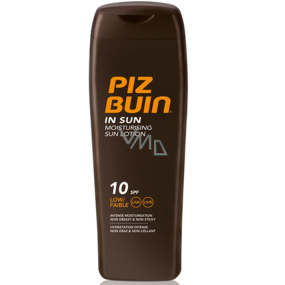 Piz Buin Moisturising OF10 opalovací mléko 200 ml Piz Buin Moisturising OF10 opalovací mléko 200 ml