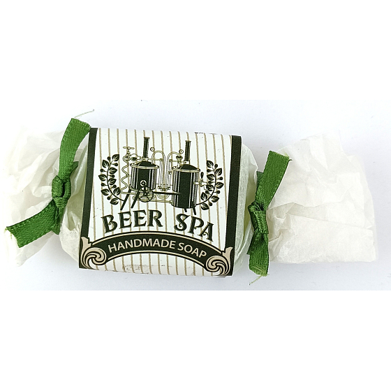 Bohemia Gifts Beer Spa s glycerinem ručně vyráběné toaletní mýdlo bonbon 30 g