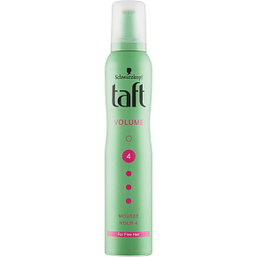 Taft Volume, pianka do włosów z efektem push-up, Siła utrwalenia 4, 200 ml