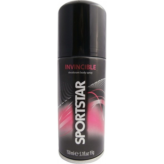 Sportstar Men Invincible deodorant sprej pro muže 150 ml