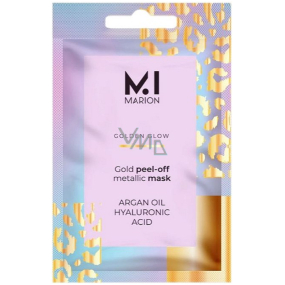 Marion Golden Skin Care Peel-Off odmładzająca złota metaliczna maska peel-off 6 g