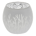 Yankee Candle Forest Glow svícen na votivní svíčku matné sklo, zrcadlový vnitřek na stínohru 80 x 88 mm