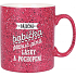 Albi Kameninowy kubek Babcia malinowy 570 ml