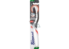 Signal Nature Elements Silver Charcoal miękki szczoteczka do zębów miękki z aktywnym węglem 1 sztuka