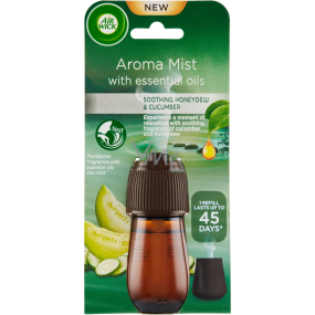 Air Wick Aroma Mist Cukrový meloun a okurka automatický osvěžovač vzduchu náhradní náplň 20 ml Air Wick Aroma Mist Cukrový meloun a okurka automatický osvěžovač vzduchu náhradní náplň 20 ml
