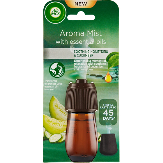 Air Wick Aroma Mist Cukrový meloun a okurka automatický osvěžovač vzduchu náhradní náplň 20 ml
