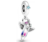 Zawieszka ze srebra próby 925 Kredka - sny przyszłości, charms do bransoletki symbol