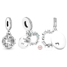 Charm Srebrna 925 Lodożerba - Roztopi moje serce, wisiorek na bransoletkę miłość Charm Srebrna 925 Lodożerba - Roztopi moje serce, wisiorek na bransoletkę miłość