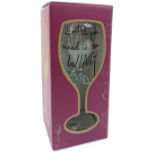 Albi Mój Bar Szklanka do wina All you need is Wine 220 ml