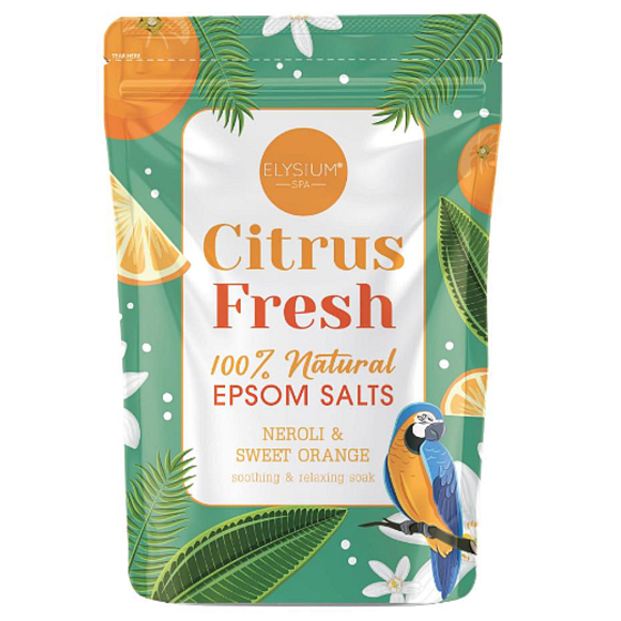 Elysium Spa Citrus Fresh sól do kąpieli 450 g