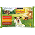 Purina Friskies hovězí, kuře, jehně s mrkví ve šťávě kompletní krmivo pro psy kapsička 4 x 100 g