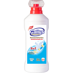 Gallus żel do prania White, 57 prań, 2 l Gallus żel do prania White, 57 prań, 2 l