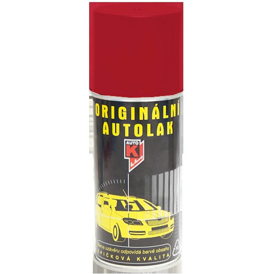 Kwasny Auto-K Color Škoda, oryginalna farba samochodowa w sprayu, 8193 czerwień ognista, 150 ml