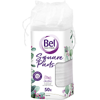 Bel Beauty płatki do demakijażu kwadratowe 50 szt.