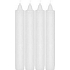 Lima Świeczka konikowa stołowa biała 20 x 120 mm 4 sztuki