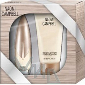 Naomi Campbell Naomi Campbell toaletní voda 15 ml + tělové mléko 50 ml, dárková sada Naomi Campbell Naomi Campbell toaletní voda 15 ml + tělové mléko 50 ml, dárková sada
