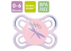 Mam Perfect silikonowe smoczek 0-6 miesięcy 1 sztuka w różnych kolorach