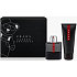 Prada Luna Rossa Carbon toaletní voda pro muže 50 ml + sprchový gel pro muže 100 ml, dárková sada