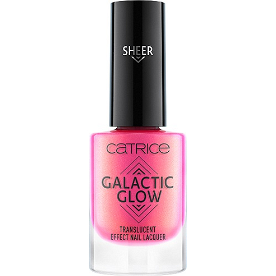 Catrice Galactic Glow Translucent Effect lak na nehty 05 Watch Out! Universe Blaze 8 ml