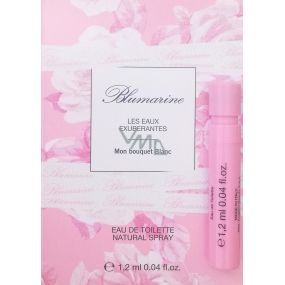Blumarine Les Eaux Exuberantes Mon bouquet Blanc toaletní voda pro ženy 1,2 ml s rozprašovačem, vialka