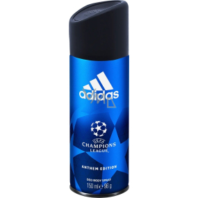 Adidas UEFA Champions League Anthem Edition deodorant sprej pro muže 150 ml Adidas UEFA Champions League Anthem Edition deodorant sprej pro muže 150 ml
