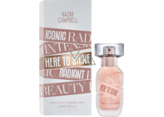 Naomi Campbell Here To Shine woda toaletowa dla kobiet 15 ml