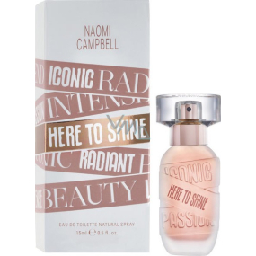 Naomi Campbell Here To Shine woda toaletowa dla kobiet 15 ml