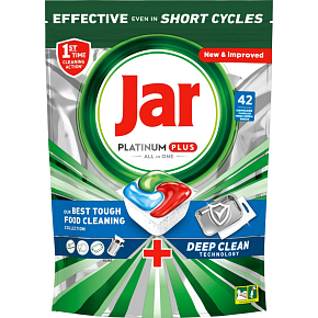 Tabletki do zmywarki Jar Platinum Plus Deep Clean, 42 szt.
