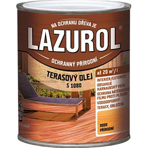 Lazurol s1080 olej do teras bezbarwny, 750 ml