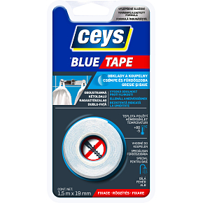 Ceys Blue Tape taśma klejąca dwustronna 19 mm x 1,5 m