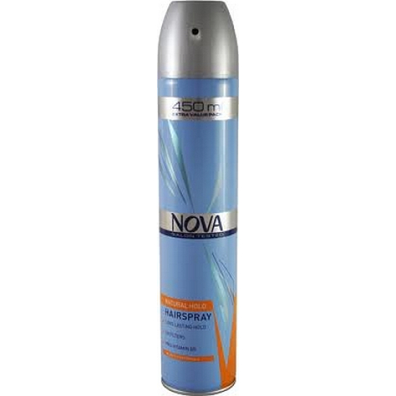 Nova Natural Hold extra silně tužící lak na vlasy 450 ml