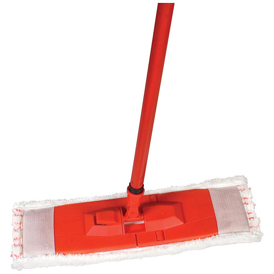 Spokar Zestaw do sprzątania dużych powierzchni, mokre sprzątanie, plastikowa obudowa, kij, mop