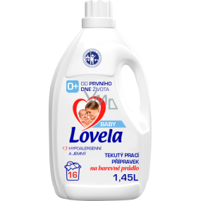 Lovela Baby Kolorowy żel do prania 16 prań, 1,45 l Lovela Baby Kolorowy żel do prania 16 prań, 1,45 l