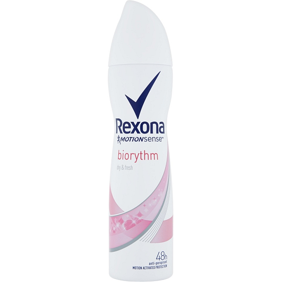 Rexona Dry Biorythm antiperspirant deodorant sprej pro ženy 150 ml