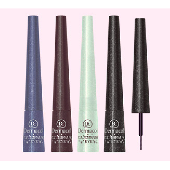 Dermacol Glamoure Metalic oční linky blue 08 modrá
