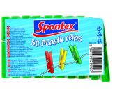 Spontex Kolíčky na prádlo plastové 50 kusů
