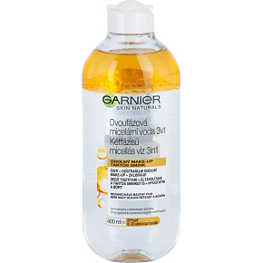 Garnier Skin Naturals dwufazowa woda micelarna 3w1 z olejem 400 ml