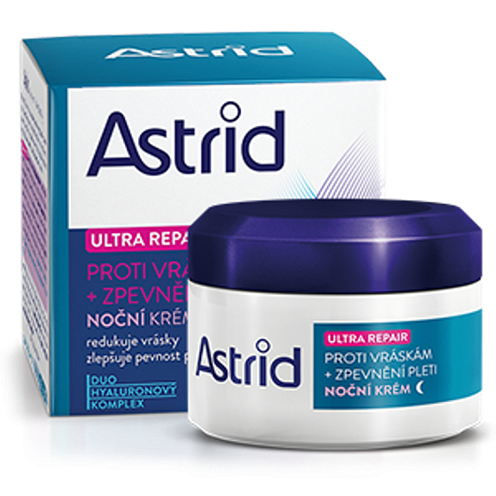 Astrid Ultra Repair Zpevňující noční krém proti vráskám 50 ml