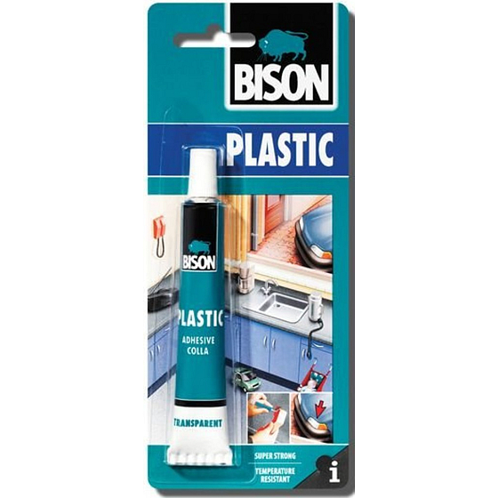 Bison Plastic lepidlo na studené svařování tvrdých plastů 25 ml