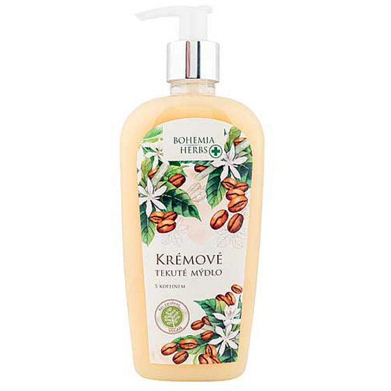Bohemia Gifts Kofein tekuté mýdlo 300 ml