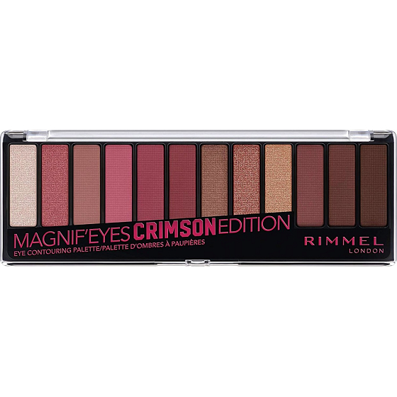 Rimmel London Magnifeyes Paleta cieni do oczu 007 Crimson Edition 14,16 g