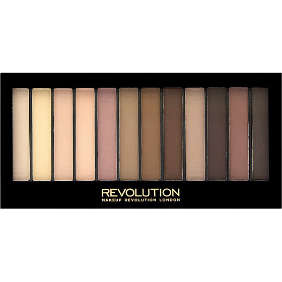 Makeup Revolution Redemption Palette Essential Mattes 2 paletka očních stínů 14 g