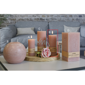 Lima Rustic Candle terakota svíčka válec 60 x 150 mm 1 kus