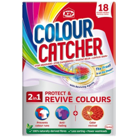 K2r Colour Catcher Stop barwieniu chusteczki do prania 18 sztuk K2r Colour Catcher Stop barwieniu chusteczki do prania 18 sztuk