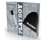 Playboy My Rules woda toaletowa 60 ml + czapka, zestaw prezentowy dla mężczyzn