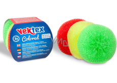 Vektex Plastowa gąbka Colored 3 szt.