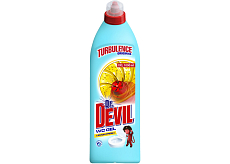 Dr. Devil WC gel Turbulence Lemon Fresh 1L