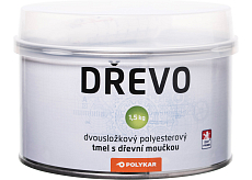 Polykar Dřevo dwuskładnikowa masa do drewna, szlifowalna, 1,5 kg